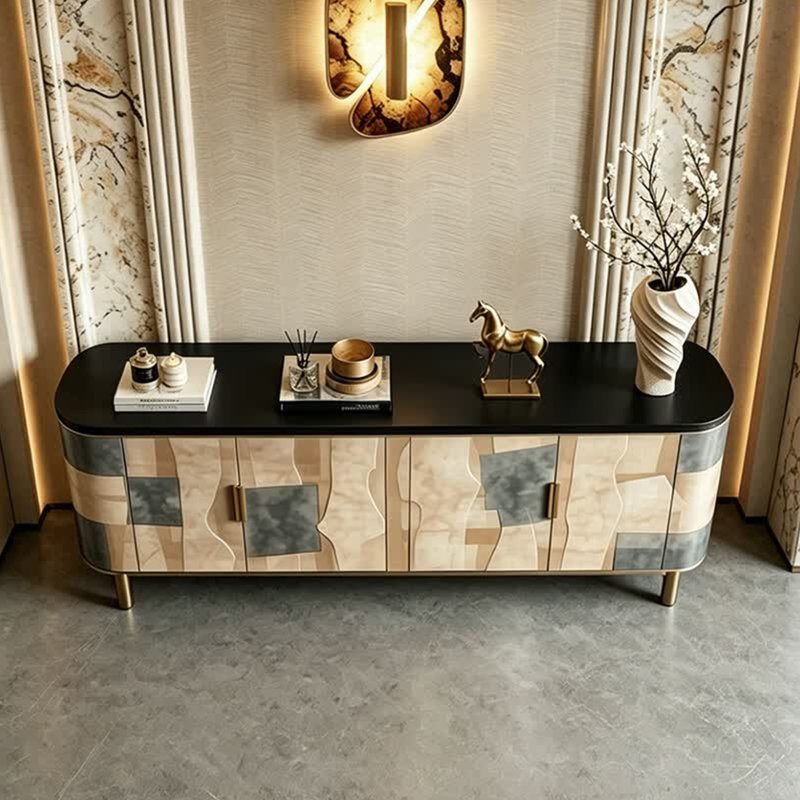 Italian-style minimalist and high-end sideboard