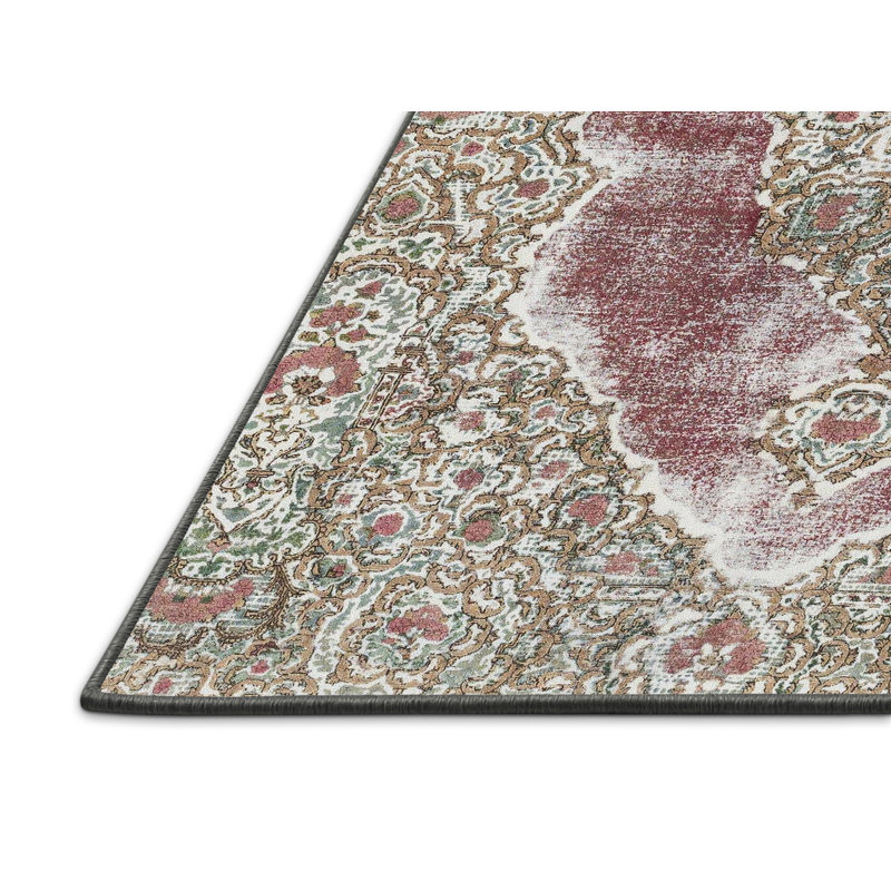 Abstract Indoor Rug, Rectangle 7' x 10'
