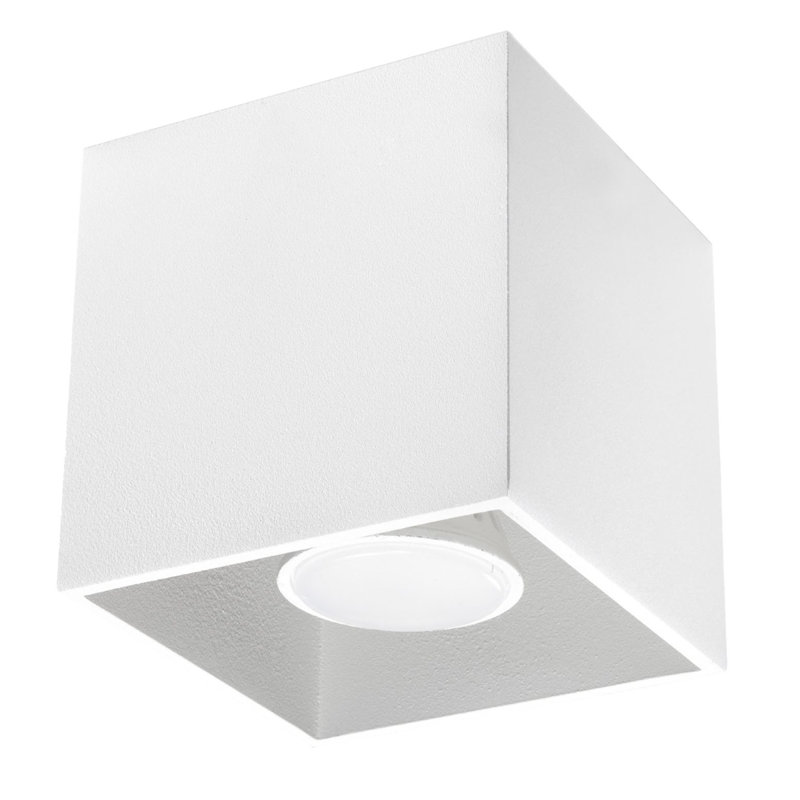 Flush Mount, White