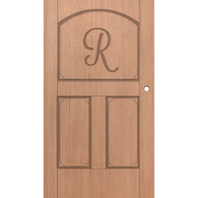 Roman Personalized Solid Wood Interior Door_R
