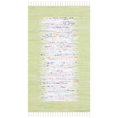 Parikh Hand Woven Cotton Abstract Rug