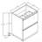 Bathroom Vanity with Double drawer (Only Vanity Without Top)