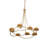 Cyrene Gold Chandelier