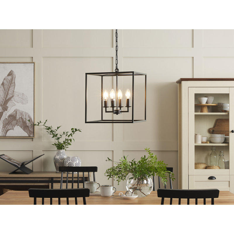 Ottinger 4 - Light Painted Geometric Pendant