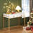 Denerick White Makeup Vanity Table Writing Desk with 2 Storage Drawers