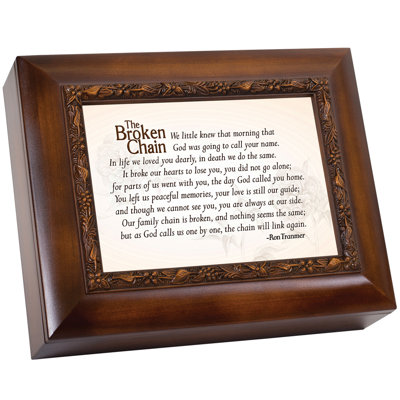 Sympathy Plastic Decorative Box