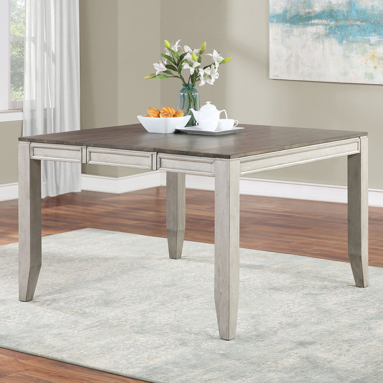 Alohna Extendable Acacia Solid Wood Dining Table