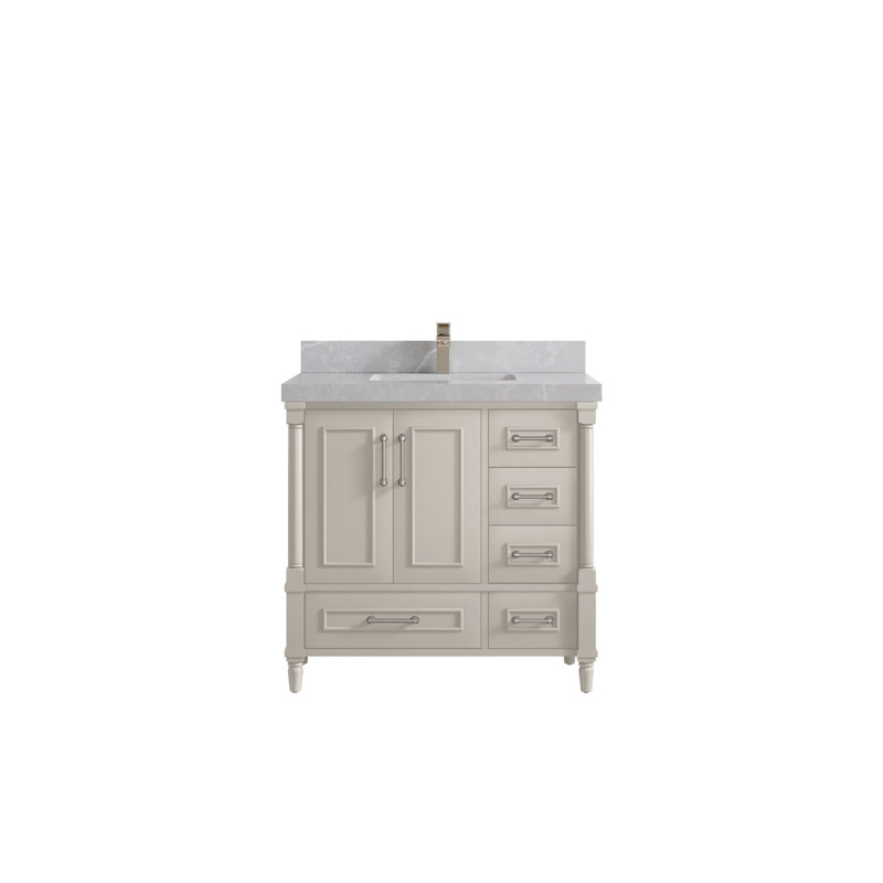 Meuble-lavabo simple 36 po avec comptoir Aberdeen