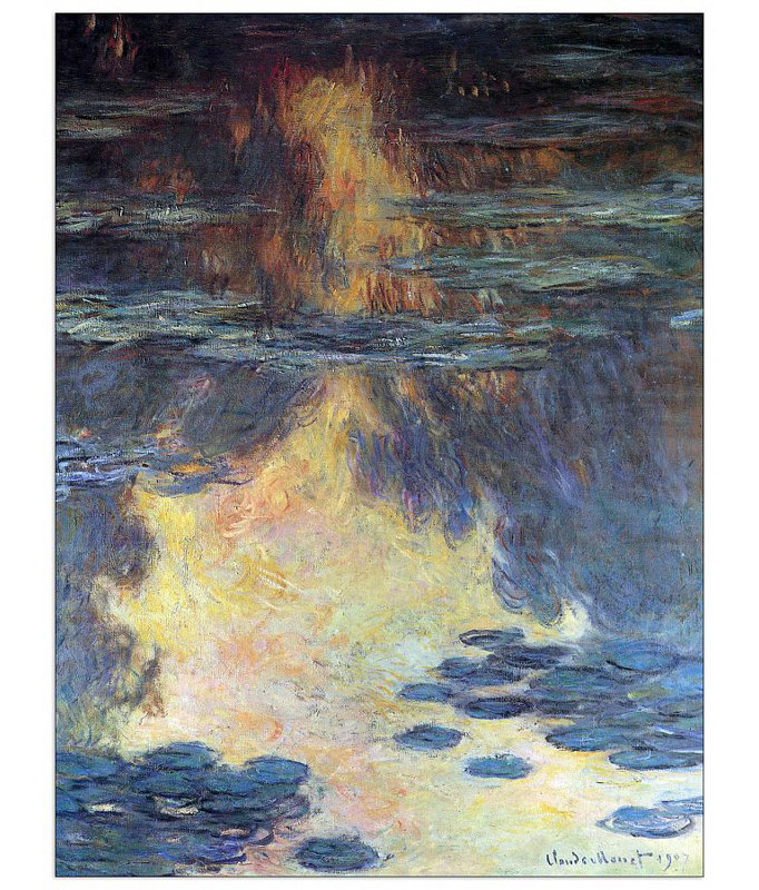 Claude Monet - Wrapped Canvas Painting, 80cm H x 60cm W x 1.8cm D