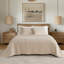 Ribbed Matelassé Cotton Coverlet Set-109664498-105905598