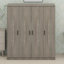 Armoire classique à 4 portes avec tiroir - Une solution de rangement généreuse pour n'importe quelle pièce-1070748191