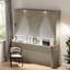 Lit escamotable avec bureau, lumières à DEL et station de charge USB-1933067184