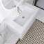 Meuble-lavabo mural simple 36 po avec lavabo en résine-1727649914