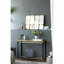 Miroir 32 po avec miroir rectangulaire encadré en métal doré pour chambre à coucher, vestiaire, couloir ou espace de vie