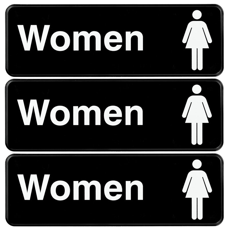 Enseigne de toilettes