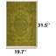 Tapis vert Chartreuse-326682398