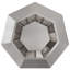  Planter 2 Pcs Silver  Stainless Steel-842262520