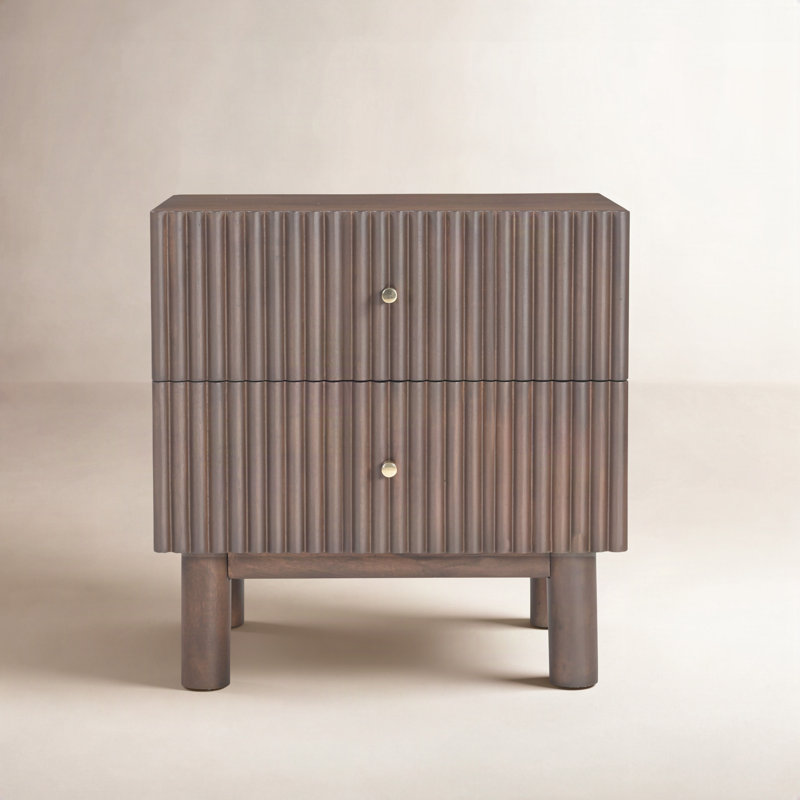 Mini Mango Nightstand, Blonde Oak