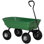 Chariot de jardin en acier avec poignée et pneus pneumatiques de 10 po