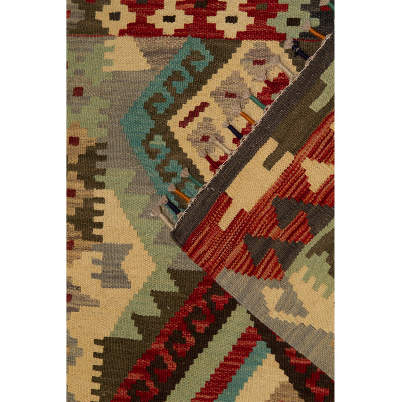 Tapis multicolore de haute qualité noué à la main