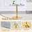 5 - Piece Pedestal Dining Set-50369077-50369076