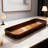Handcrafted Walnut Wood Tray - Elegant Jewelry Display, Tea Ceremony Serving Plate, Entryway Decor Organizer - Luxury Home Decorative Tray