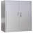 Container Furniture Direct Ironclad 71" Metal Storage Cabinet with Locking Doors and 4 Adjustable Shelves, Heavy-Duty Steel Cabinet for Garage, Laundry, Office, or Warehouse, Gray-543365711