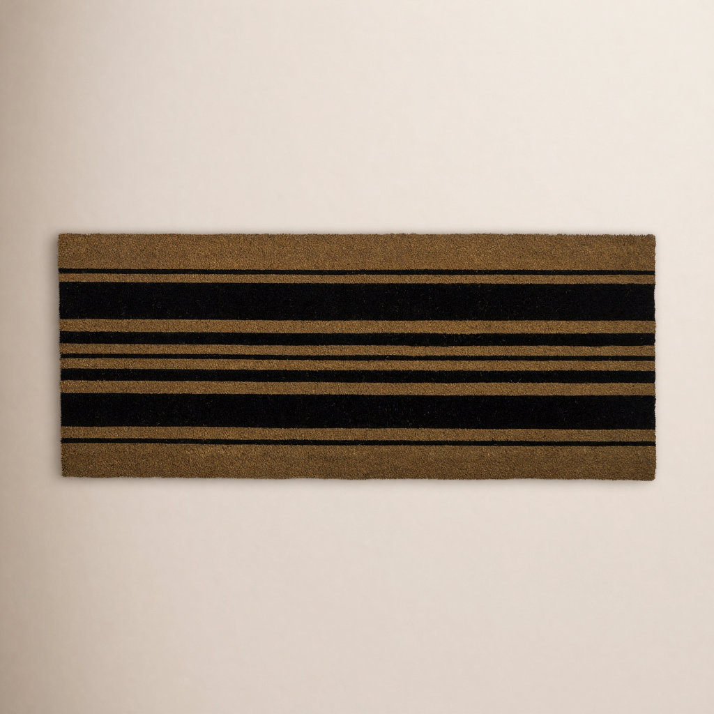 Bold Stripes Non-Slip Doormat, 24" W x 60" L