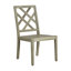 Chaise d'appoint en teck Haley - Huître-70064676-70064678-38582250