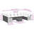 Vidaxl Garden Sofa Set Black