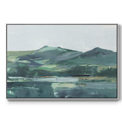 Montagnes vertes et grises II