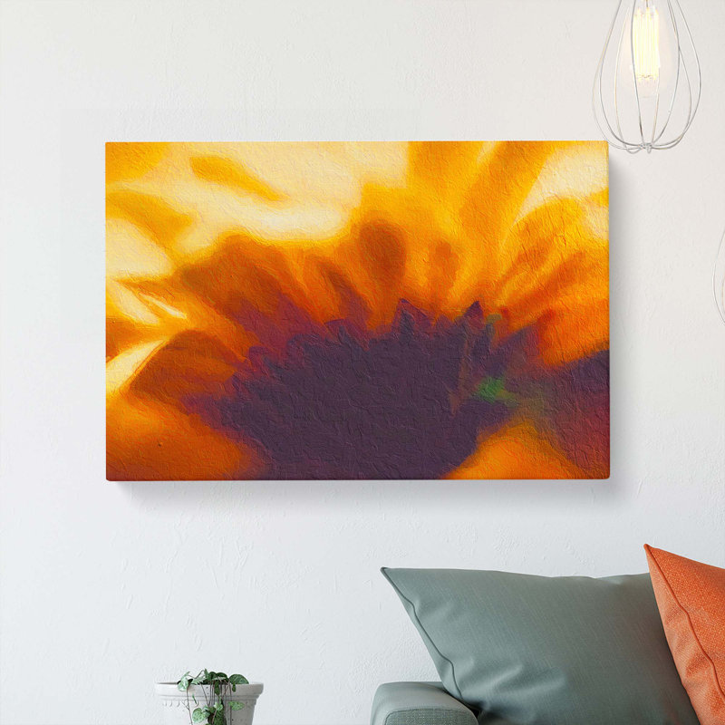 Petals Of A Flower - Wrapped Canvas, 50cm H x 76cm W x 3cm D