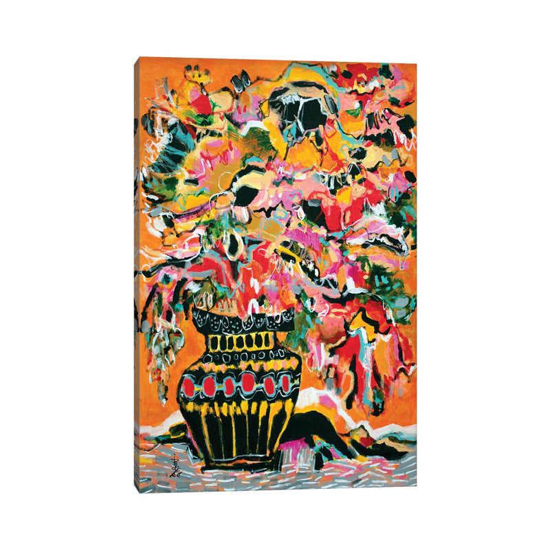 For Your Everyday Special Occasions By Misako Chida - Wrapped Canvas Painting by Misako Chida - Wrapped Canvas Painting