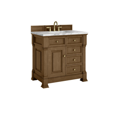 Meuble-lavabo simple 36 po avec plateau Brookfield