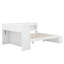 Lit de jour en bois avec armoires de rangement, armoire à chaussures et ports USB-125045401