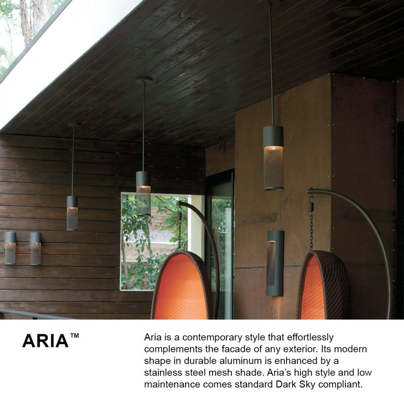 Derek Aluminum Wall Light, Incandescent