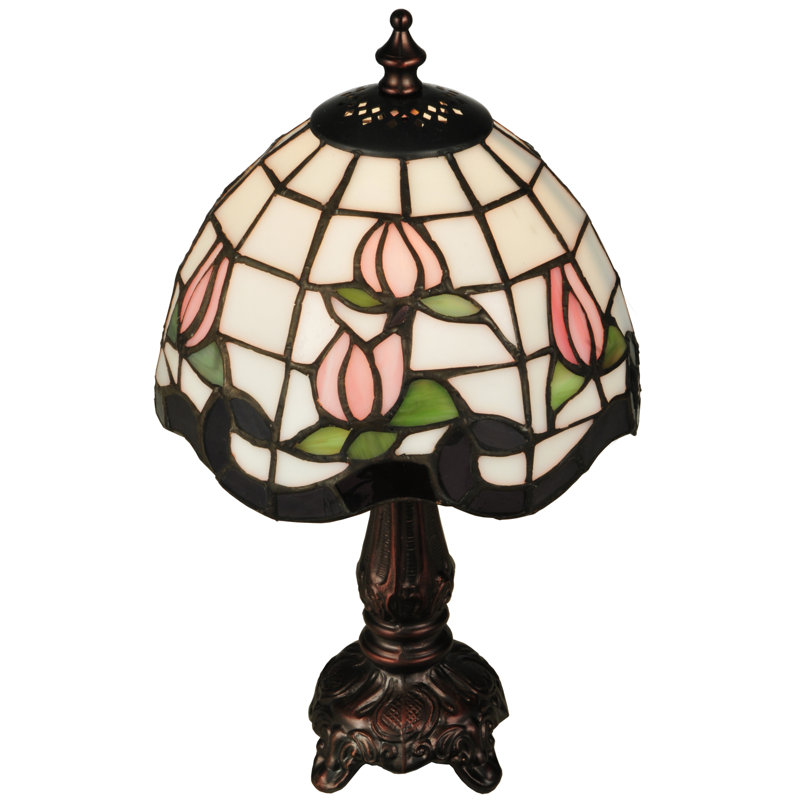 Roseborder 12" Table Lamp