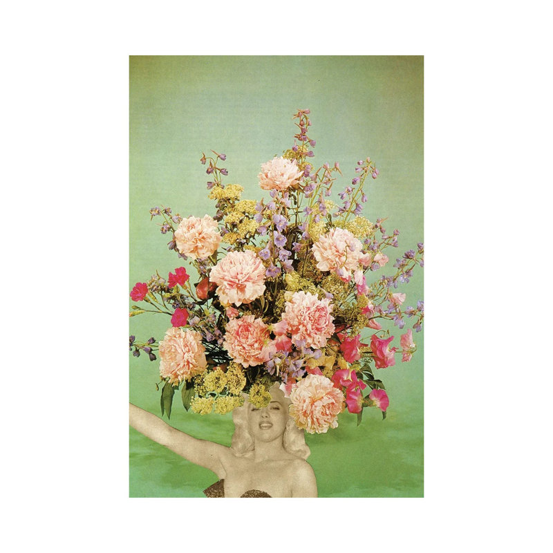 Floral Fashions II by Cassia Beck - Wrapped Canvas Print, 66.04cm H x 45.72cm W x 1.91cm D