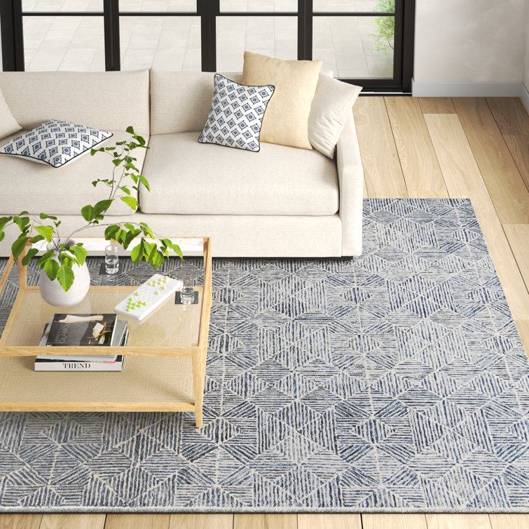 Geometric Hand Woven Area Rug