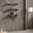 Guaglirdo 3 Piece Metal and Solid Wood Floating Shelf