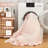 3 Piece Pink Ruffled Comforter Set, Soft Microfiber All Season Bedding, Vintage French Country Style-125902250-125902252