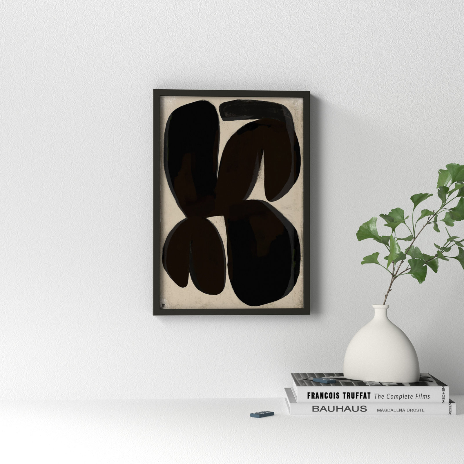 Untitled by Studiom, Black, 20" H x 14" W x 1.25" D
