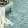 Tweedy Tufted Wool Light green/Brown/White Area Rug