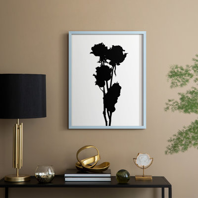 Reproduction encadrée « Pressed Memory III » - Bois massif