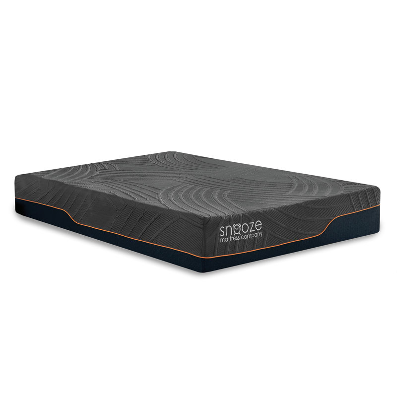 Snooze 13-Inch Firm Hybrid Memory Foam And Coil Mattress, Queen