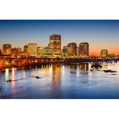 Felise Downtown Richmond, Virginia, sur toile par Seanpavone
