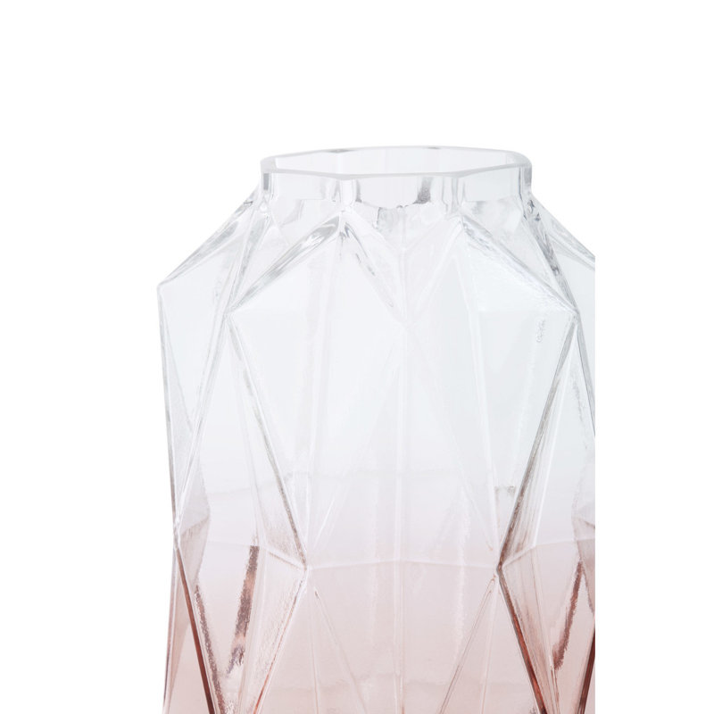 Avdyl Glass Table Vase, 28cm H x 15cm W x 15cm D