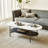 Cedric Sintered Stone Oval Coffee Table