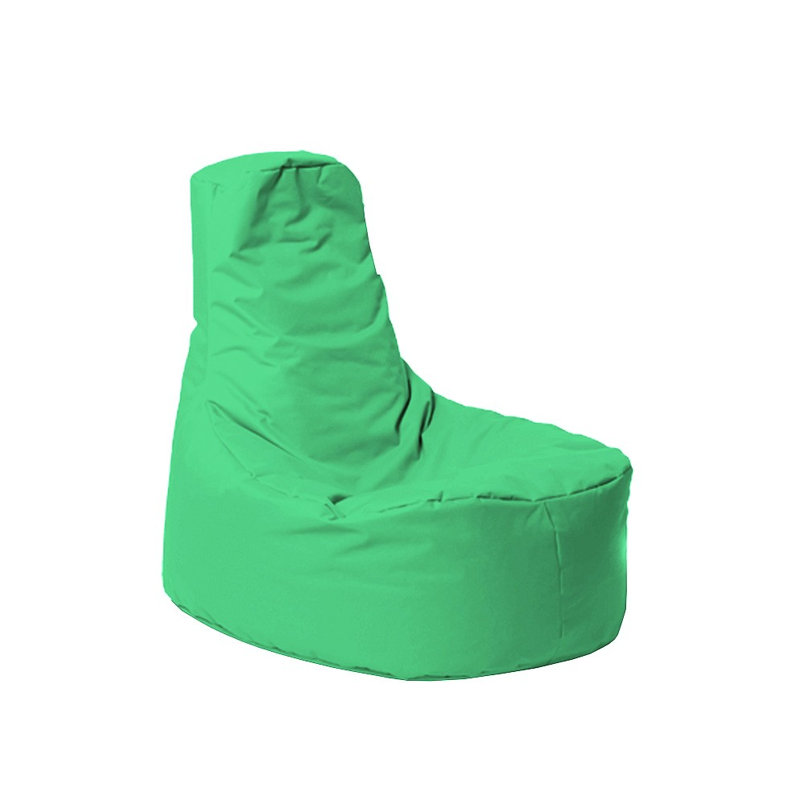 Canapé à billes standard pour l'extérieur, 100 % polyester vert