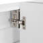 Armoire à pharmacie pour salle de bain, fixation murale, miroir, brillant transparent-1342667233